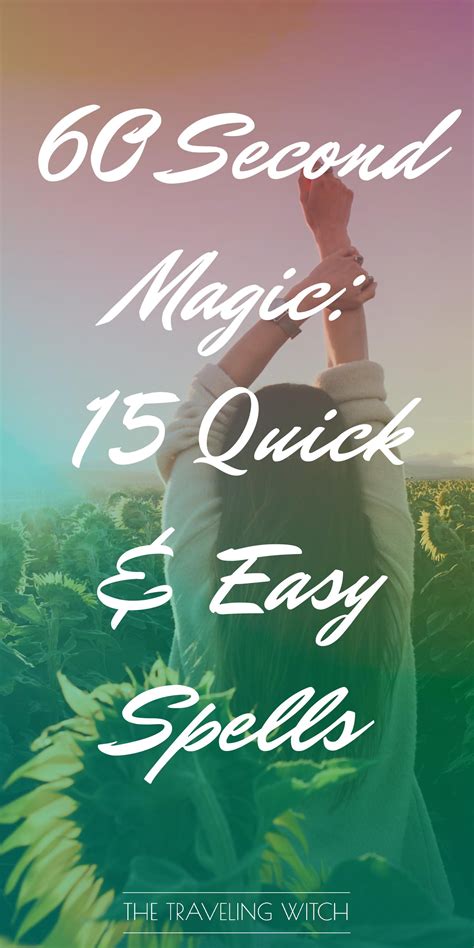 lottery spells that work fast|60 Second Magic: 15 Quick & Easy Spells .